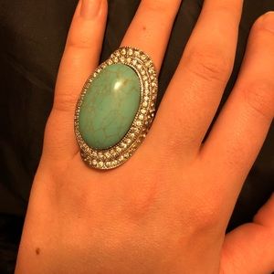Gorgeous Turquoise Ring! One size fits ALL!!